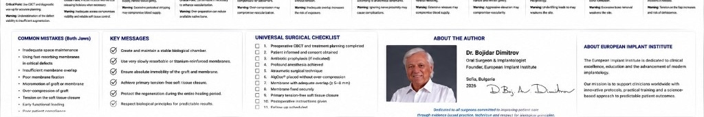 AlgOss clinical protocol — clinical pearls, common mistakes, checklist, and author
